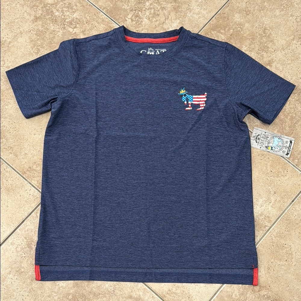 GOAT USA Youth XL T shirt NWT